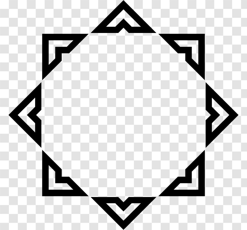 Social Media Mandala Coloring Book Vector Graphics Drawing - Islam - Abstract Geometric Transparent PNG