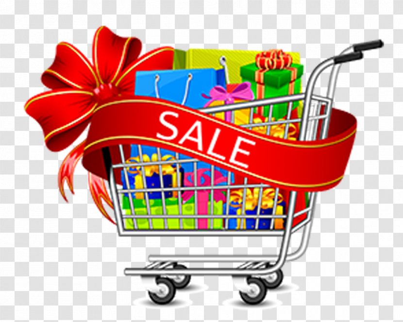 Shopping Cart Online Sales - Service - Full Transparent PNG