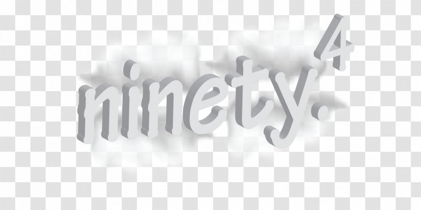Logo Brand Desktop Wallpaper White - Text - Ninety Transparent PNG