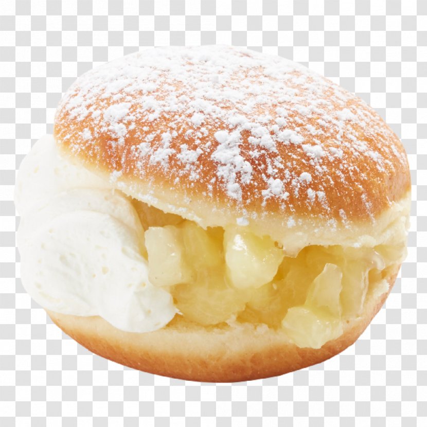 Donuts Bun Ice Cream Profiterole Beignet - Baked Goods Transparent PNG