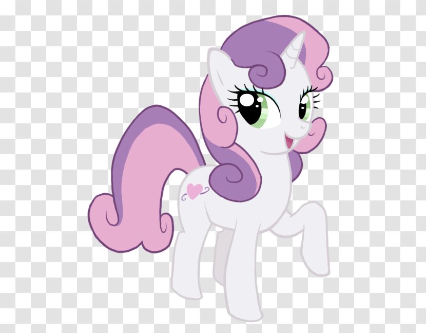 Sweetie Belle Pony Rarity Scootaloo Hasbro - Silhouette - Cartoon Transparent PNG