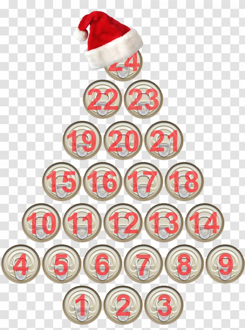 Christmas Decoration Advent Calendars Ornament - Holiday - Posters Transparent PNG