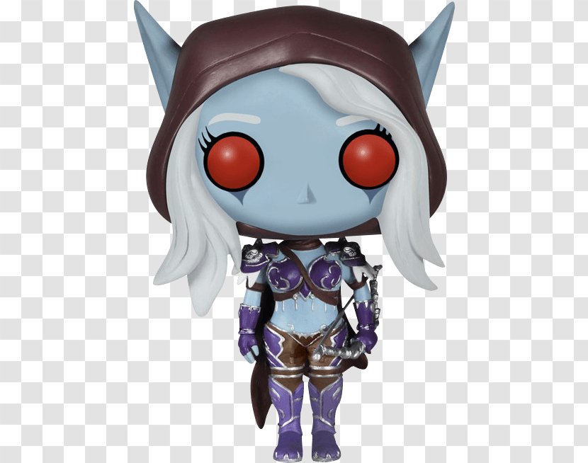 World Of Warcraft Anduin Lothar Evolve Funko Sylvanas Windrunner - Action Toy Figures Transparent PNG