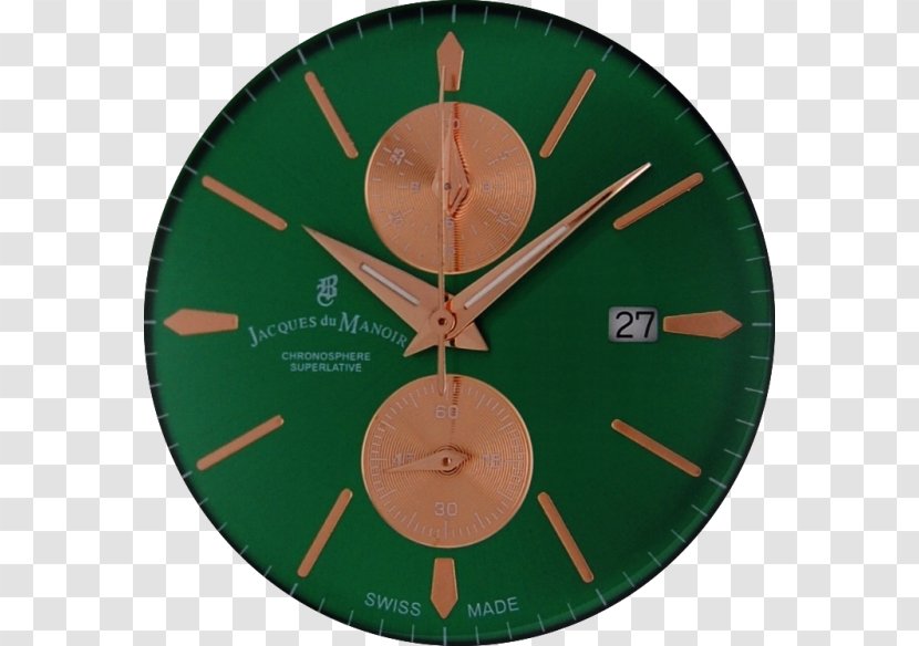 Green Clock Transparent PNG