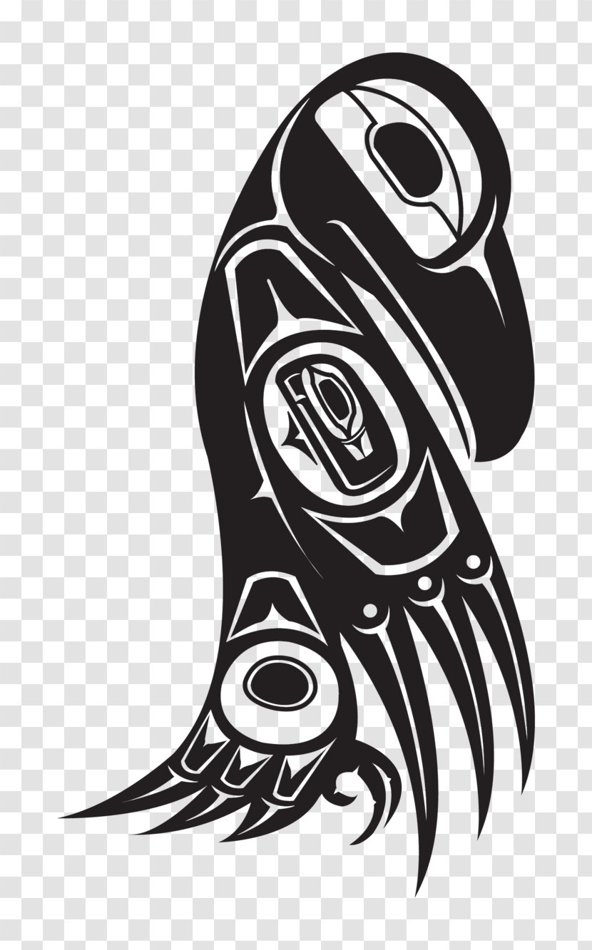Pacific Northwest Haida People Drawing Art Native Americans In The United States - Beak - Raven Transparent PNG