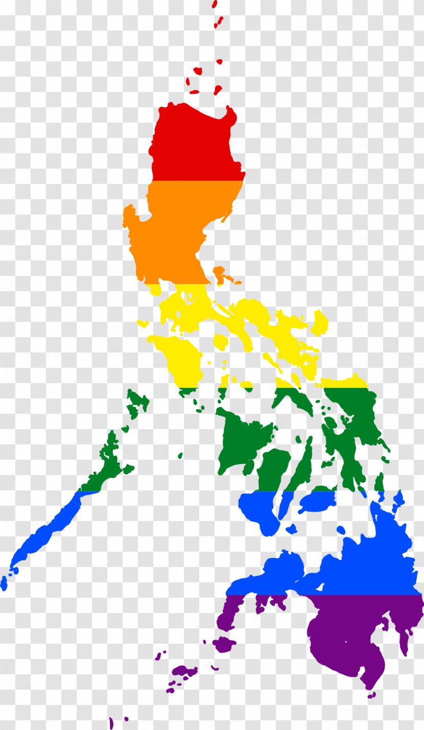 Flag Of The Philippines Vector Map Transparent PNG