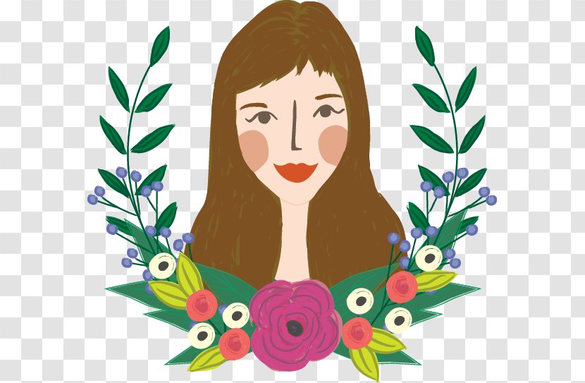 Floral Design Cartoon The Arts - Nose Transparent PNG