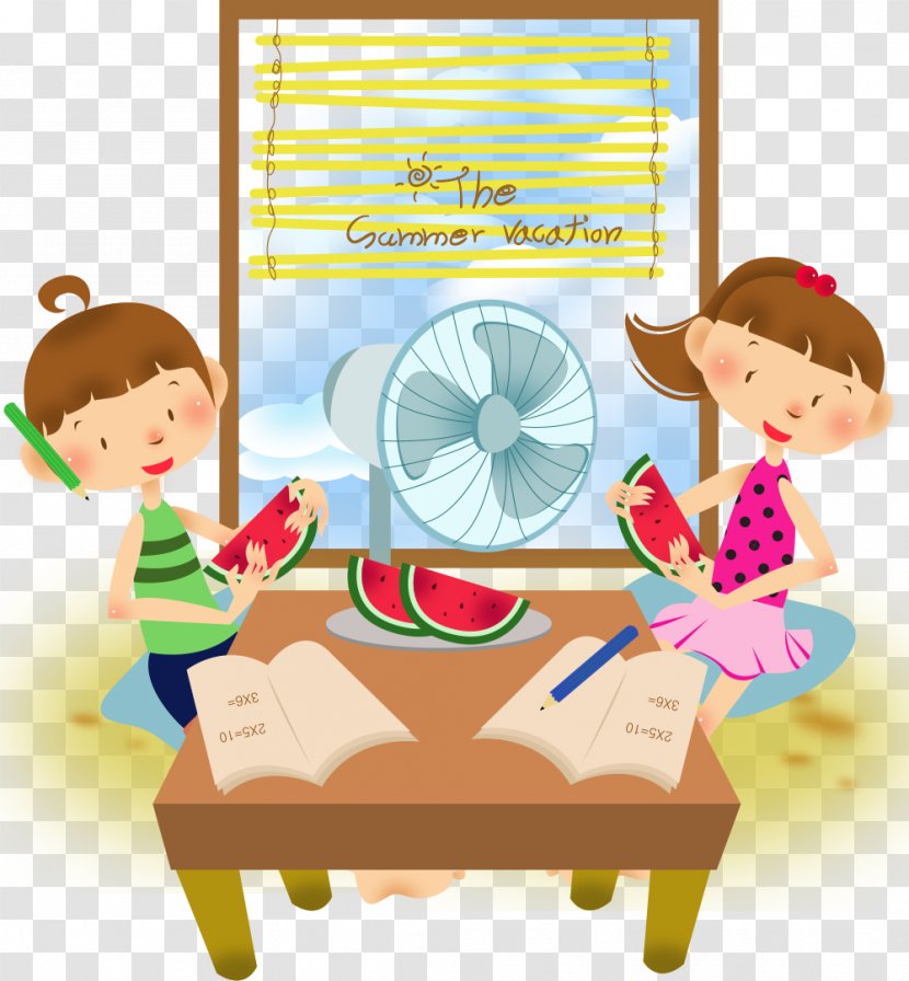 Summer Cartoon Drawing - Season Transparent PNG