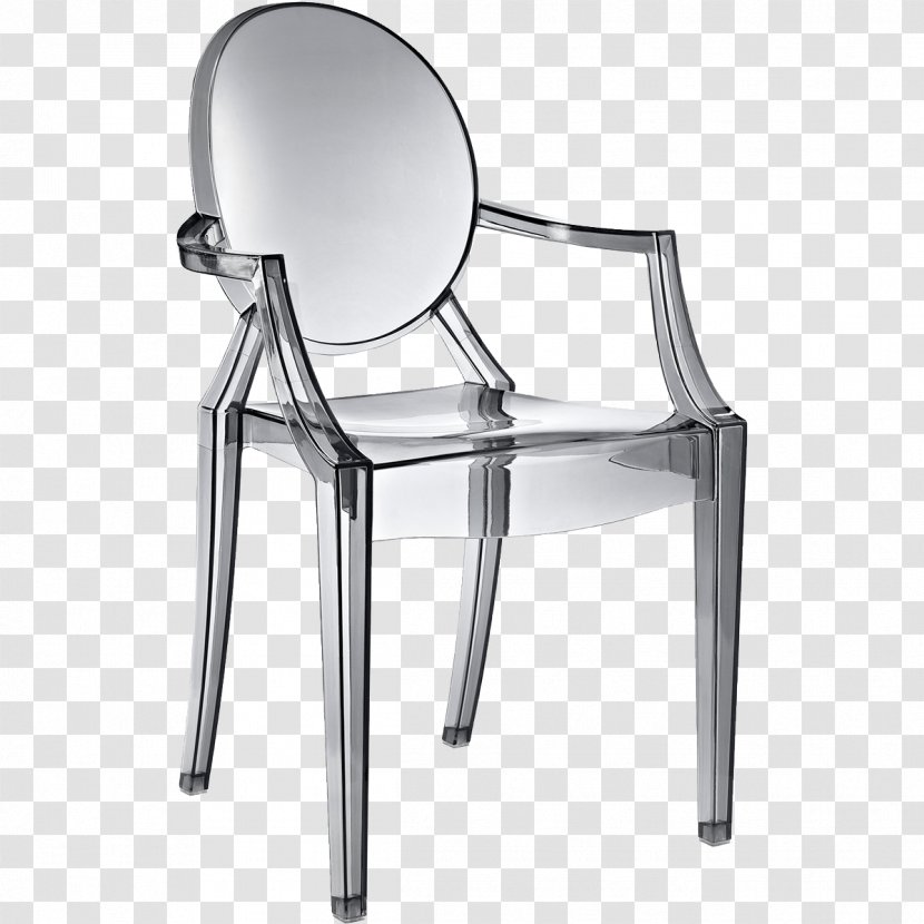 Table Cadeira Louis Ghost Chair Design Dining Room - Club Transparent PNG
