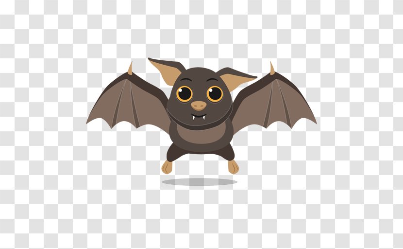 Halloween Icon - Cartoon - Bat Transparent PNG
