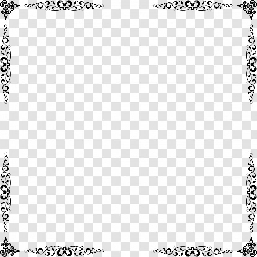 Clip Art - Industry - Elegant Frame Cliparts Transparent PNG