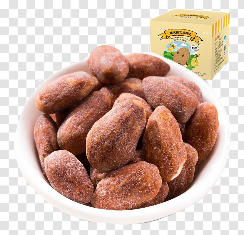 Almond Stinky Tofu Snack Nut Food - Ingredient - Ichiban Shop Honey Butter Flat Peach Transparent PNG