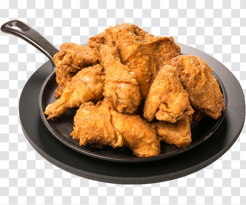 Crispy Fried Chicken Pizza Ranch - Frying Transparent PNG