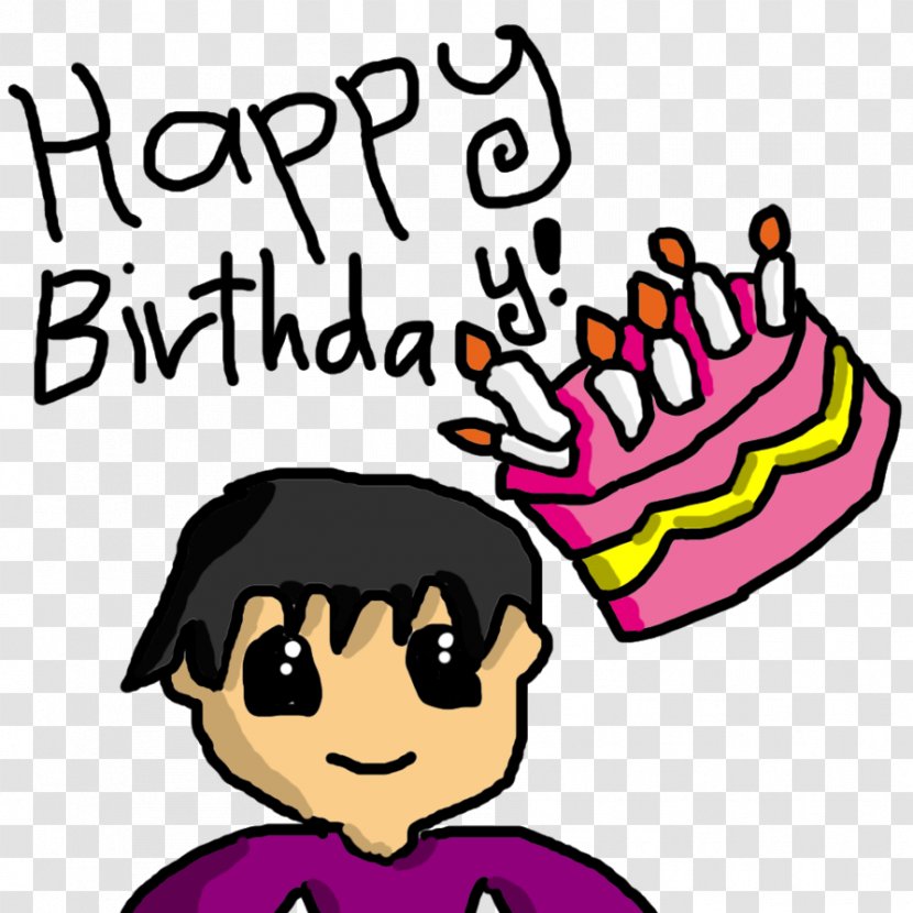 Birthday Cake Happy To You Wish Clip Art - Flower - Brother Transparent PNG