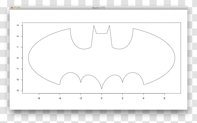 Paper White Pattern - Heart - Batman Zeichen Transparent PNG