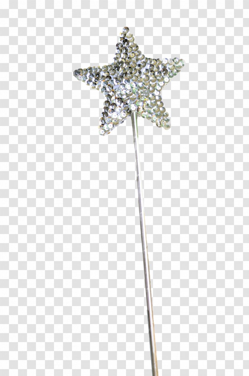 Wand Fairy Magic Clip Art - Flower Fairies - Silver Star Transparent PNG