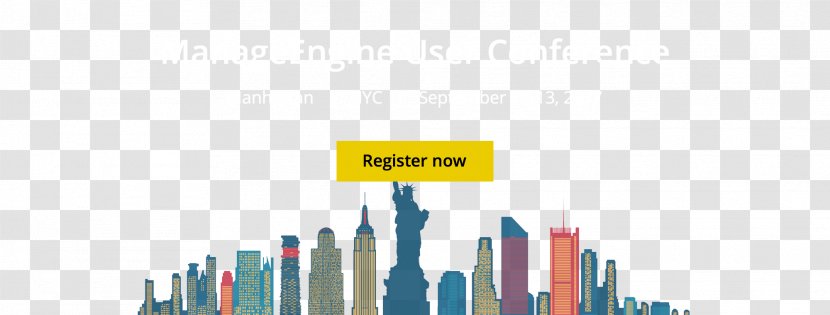 Manhattan Image Vector Graphics Skyline - Brand - Adaptability Banner Transparent PNG