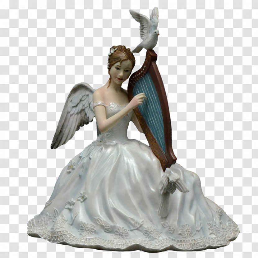 Figurine Fairy Statue Artist - Dragon - Fantasy Angel Transparent Transparent PNG