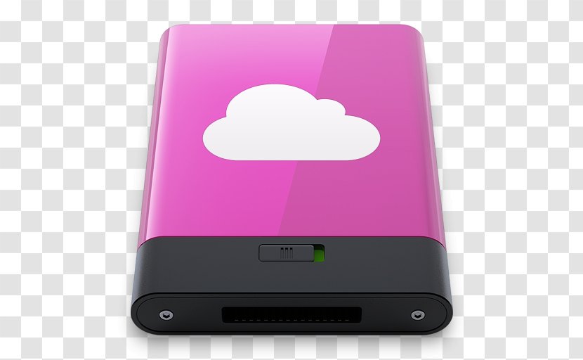 Pink Electronic Device Gadget Multimedia - Data Recovery - IDisk W Transparent PNG