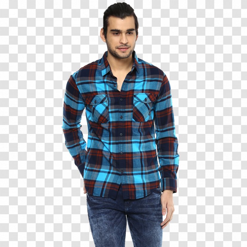 T-shirt Lumberjack Shirt Clothing Jeans - Navy Blue Transparent PNG