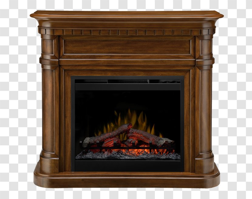 Hearth Electric Fireplace Electricity Mantel - Heat - Charleston Transparent PNG