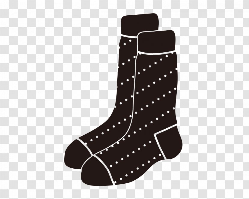Sock Silhouette - Glove Transparent PNG