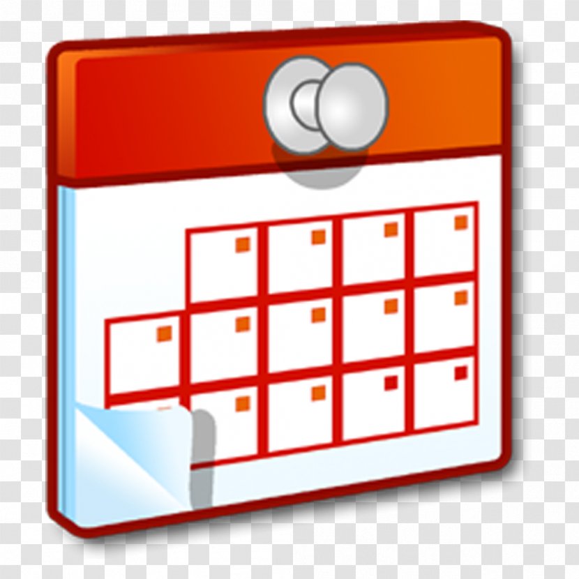 Calendar Date Clip Art - Flat Design Transparent PNG