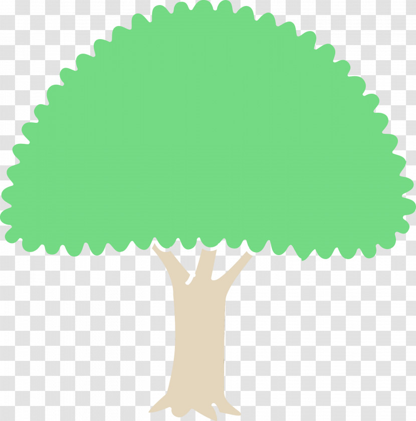 Green Tree Plant Symbol Transparent PNG