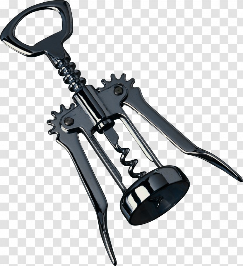 Corkscrew Wine Tableware Tool - Photoscape Transparent PNG