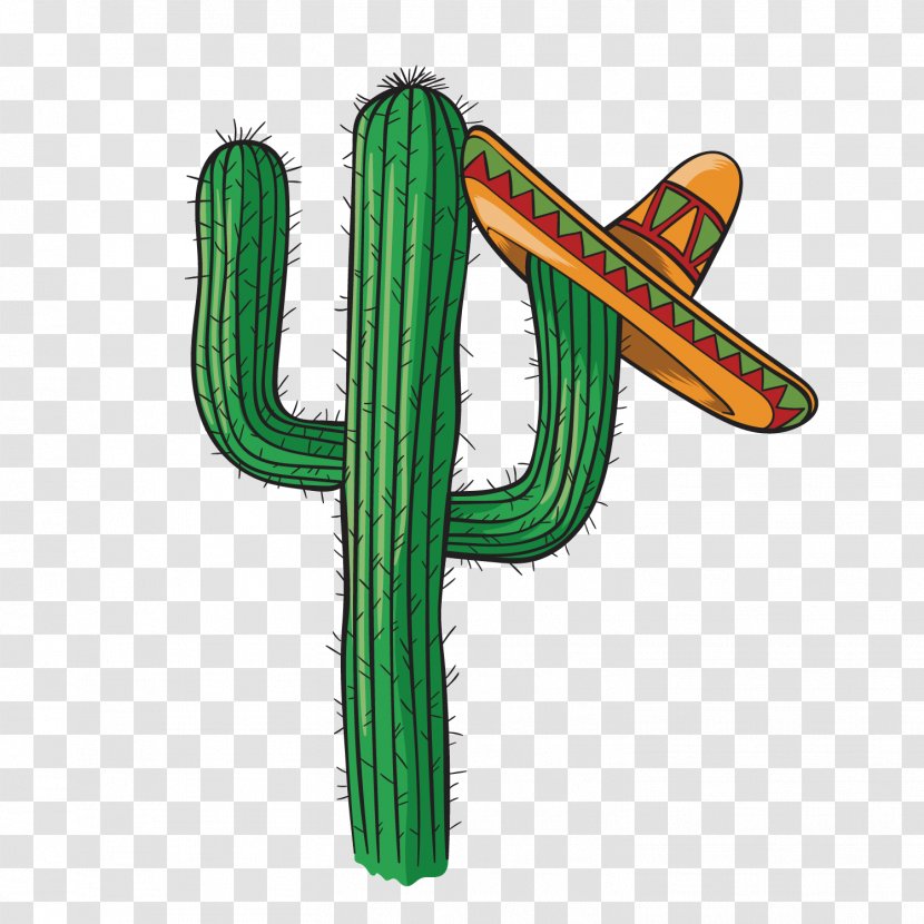 Mexico Mexican Cuisine Clip Art Vector Graphics - Plant Stem - Cactus Transparent PNG