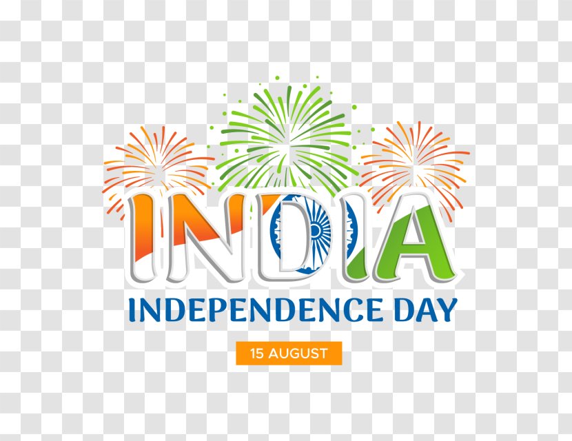 Indian Independence Movement Day Logo Font - Brand - India Transparent PNG