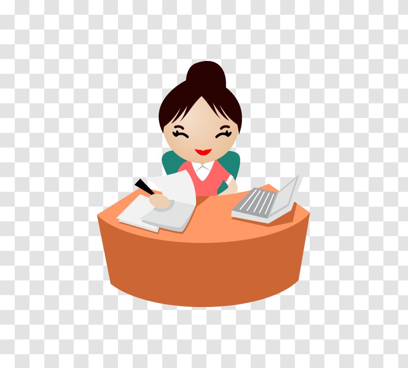 Woman Office Icon - Frame - Professional Women Transparent PNG