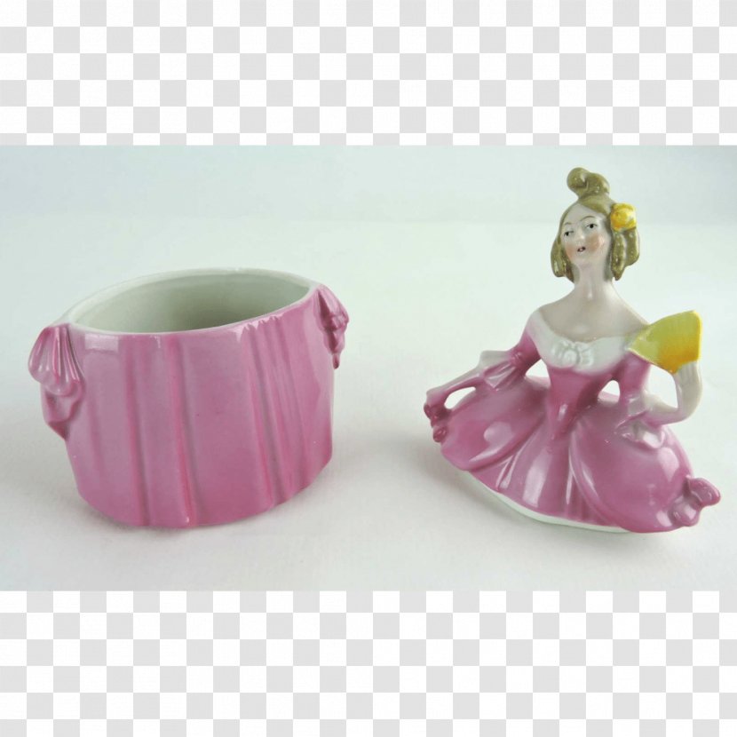 Figurine Porcelain - Hand-painted Woman Transparent PNG