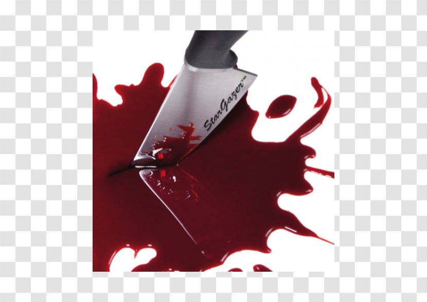 Theatrical Blood Knife Red Cell Transparent PNG