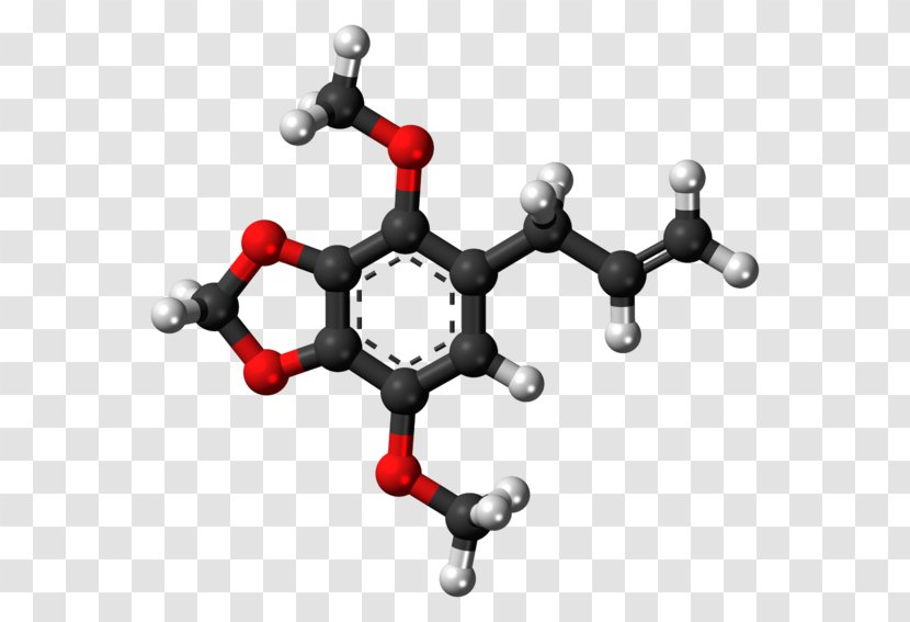 Ball-and-stick Model Salicylic Acid Ethyl Salicylate Molecule - Molecular - Chemical Formula Transparent PNG