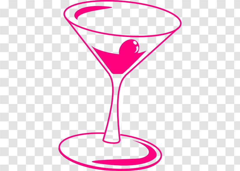 Martini Cocktail Glass Non-alcoholic Drink Clip Art - Line Transparent PNG