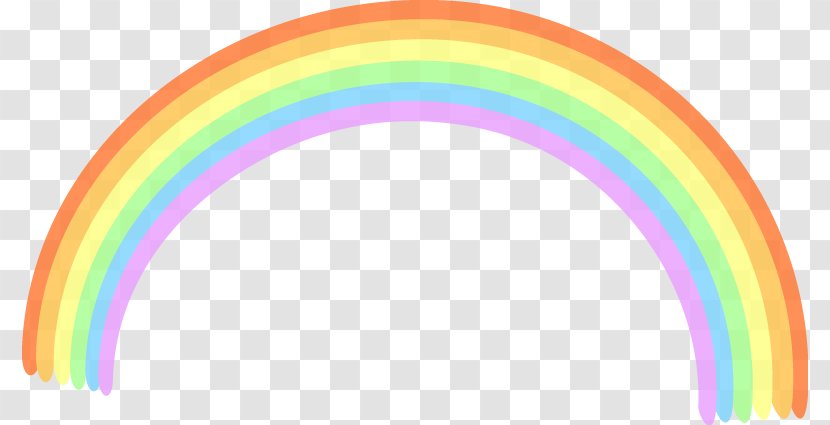 Rainbow Sky - Meteorological Phenomenon - Cartoon Transparent PNG