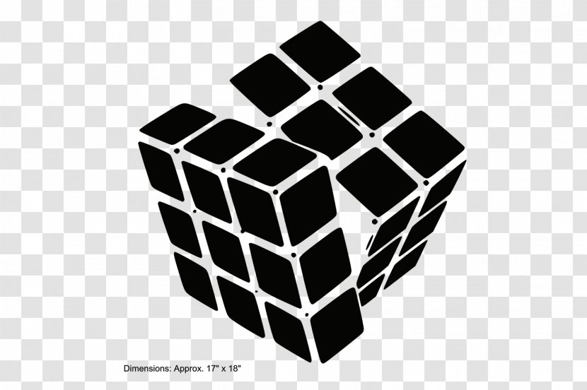 Rubik's Cube Computer Icons Clip Art - Symbol - Wall Decal Transparent PNG