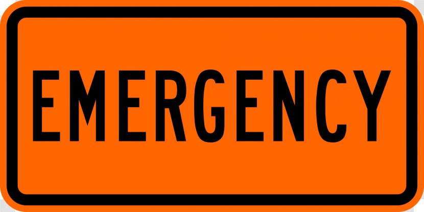 Emergency Vehicle Sign Car Park Parking - Signage Transparent PNG