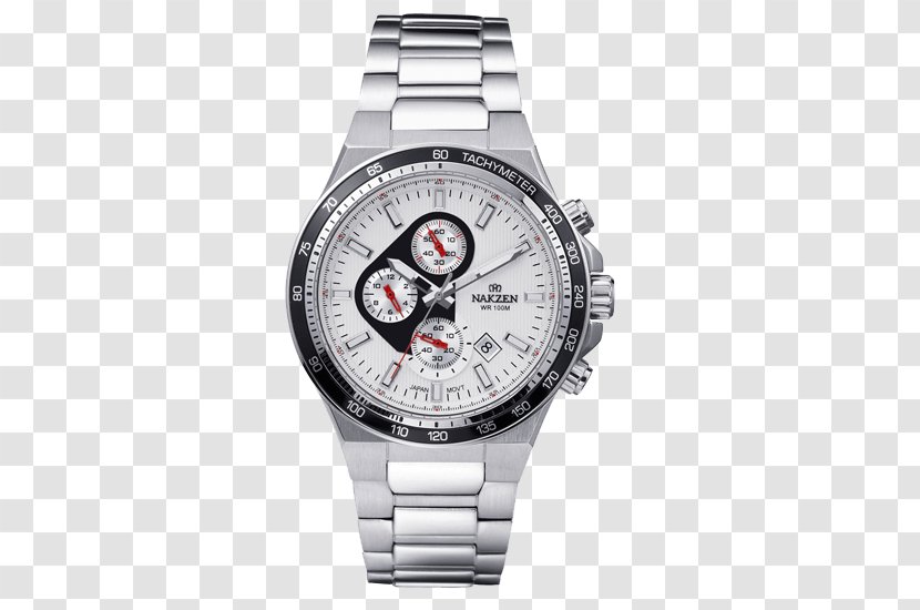 Silver Watch Strap Product Design - Brand - Men Transparent PNG