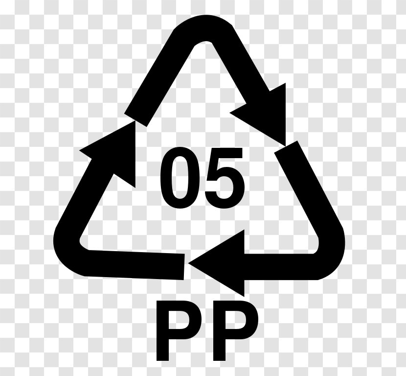 Plastic Bag Resin Identification Code Polypropylene Recycling Symbol - Logo - Acrylic Transparent PNG
