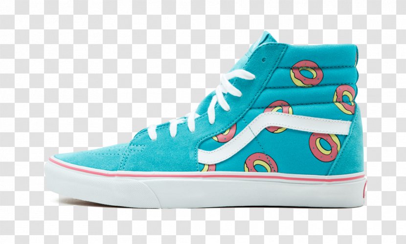 Skate Shoe Sneakers Vans Hi. Odd Future - Electric Blue Transparent PNG