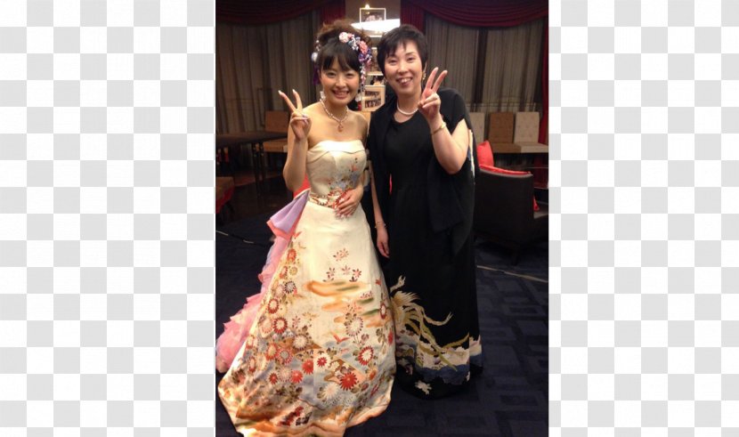 Gown Furisode Wedding Dress Kimono Transparent PNG
