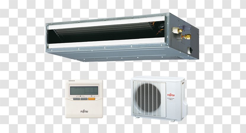 Duct Ar Condicionado Conduta Fujitsu Air Conditioning Power Inverters - Home Appliance - General America Inc Transparent PNG