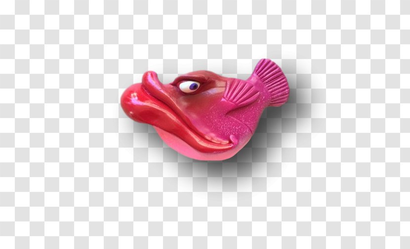 Water Bird Magenta Pink M - Red Lips Transparent PNG