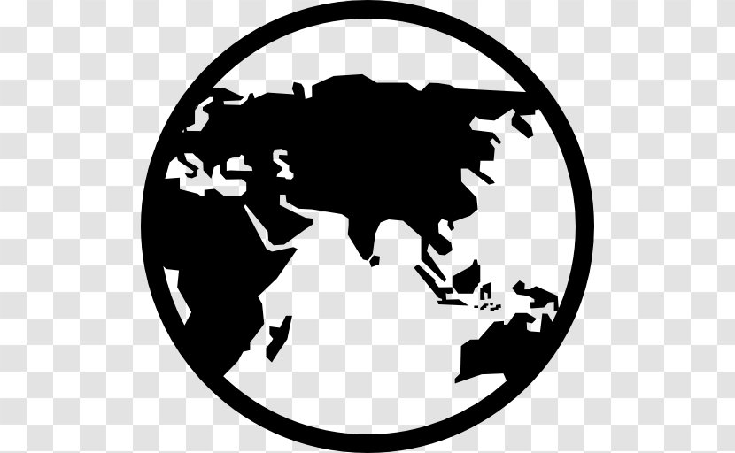 Globe World Map Earth Symbol Transparent PNG