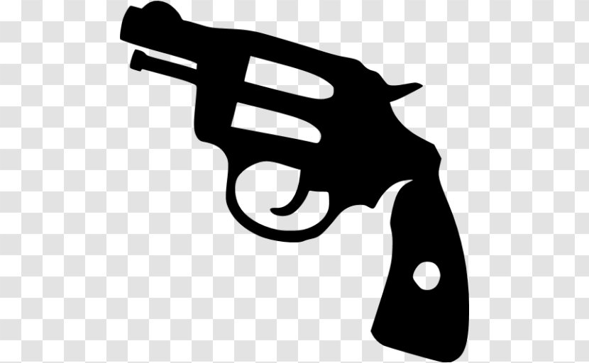 Firearm Clip Art - Silhouette - Hand With Pistol Transparent PNG