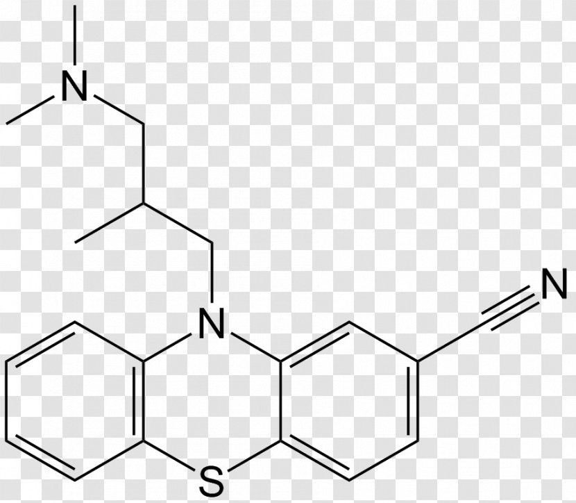 Cyamemazine Molar Mass Antipsychotic Chemical Formula - Anxiolytic Transparent PNG