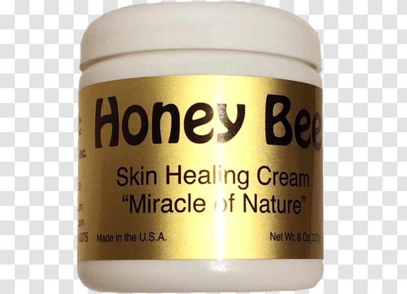 Cream Honey Bee Lotion Healing Transparent PNG