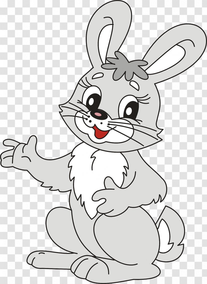 Easter Bunny Netherland Dwarf Rabbit Hare Coloring Book - Flower - Cute Transparent PNG